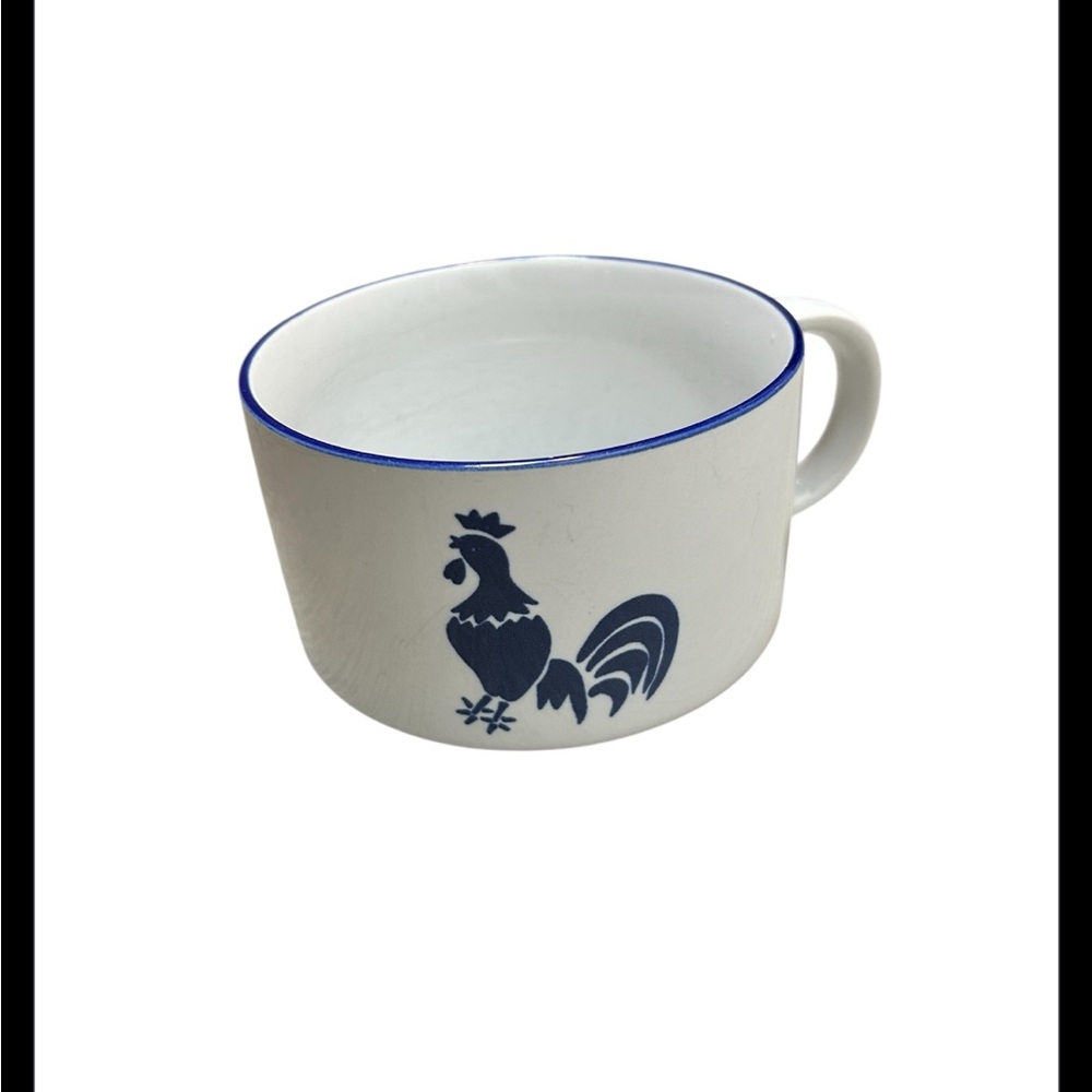 Vintage 1980s International House Country Blue Korean Mug Decor/Farmhouse - Picture 2 of 5